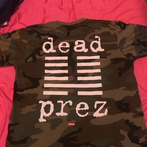 Supreme “Dead Prez” woodland camo
